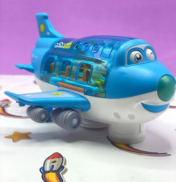Airplane Toys for kids Bump & Go action with Flashing Lights & Sounds