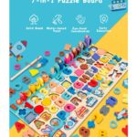 Wooden montessori board Wamachuatoys