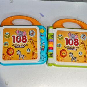 108 Touch and Teach Words Book Wamachuatoys