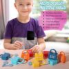 Number Learning Locks & Key Set