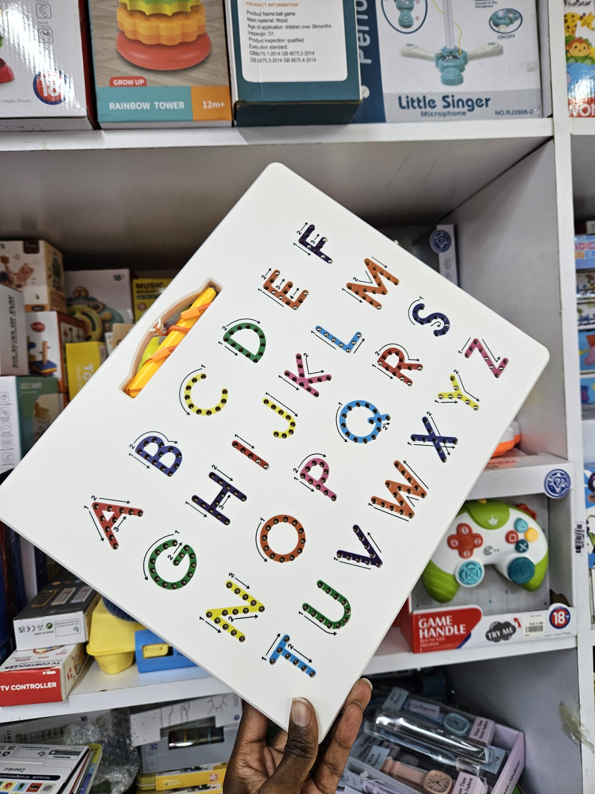 ABC learning shop with us at wamachua toys