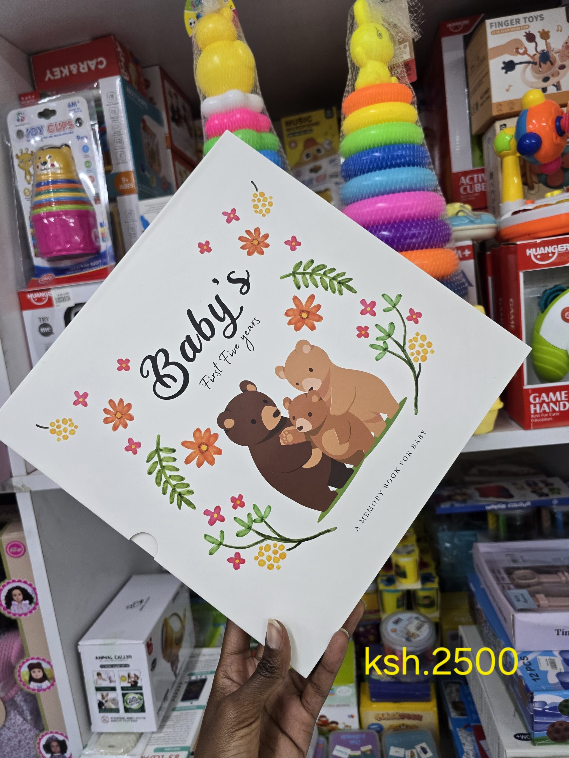 Baby memory book