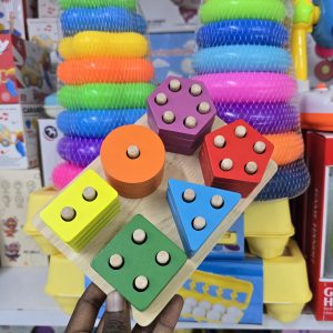 wooden stacking toy