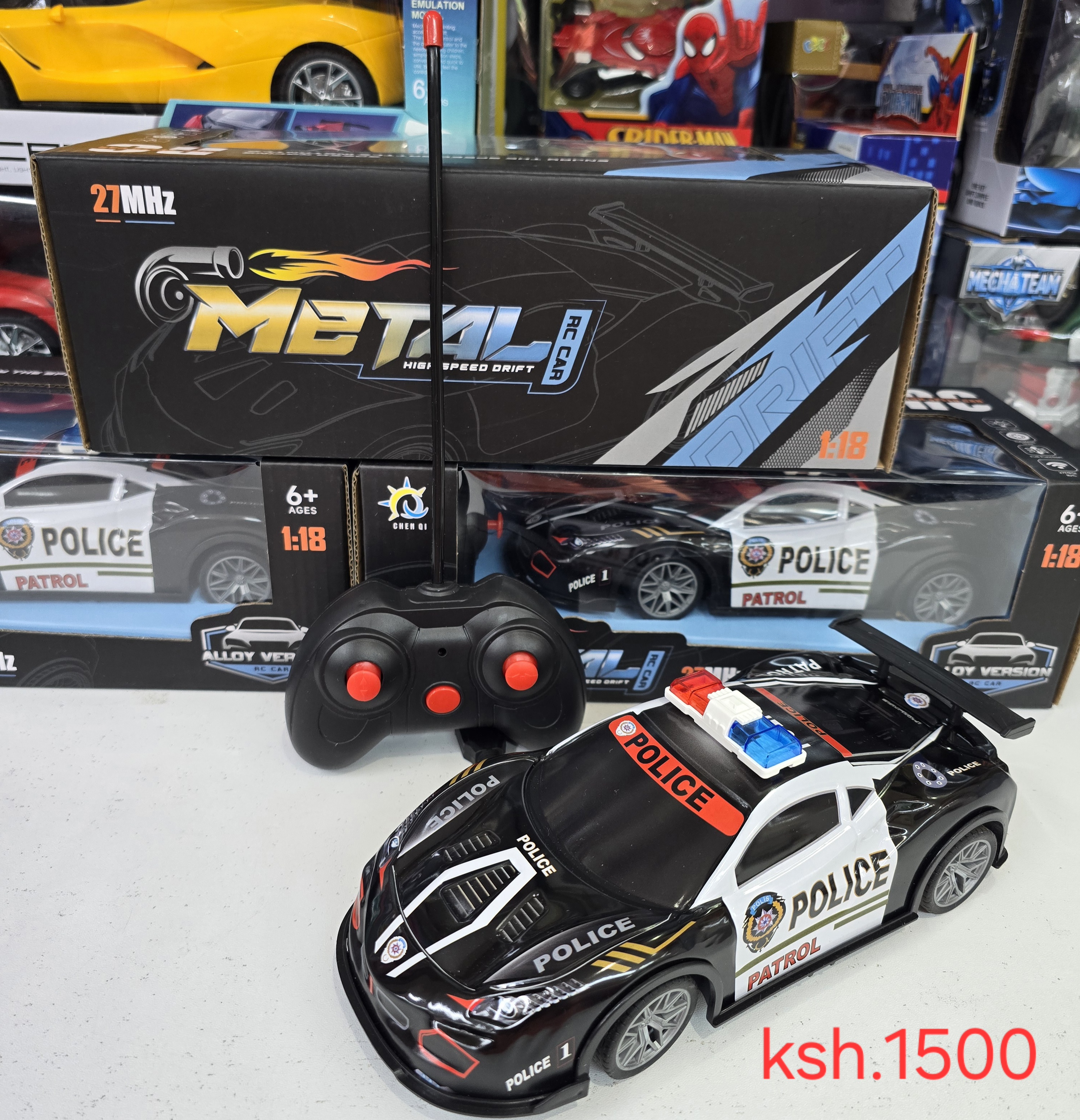 Remote Control Police Car Toy